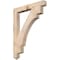Ekena Millwork Merced Arts & Crafts Smooth Bracket, Douglas Fir, 3 1/2"W x 30"D x 38"H BKT04X30X38MRC03SDF - alternate 1